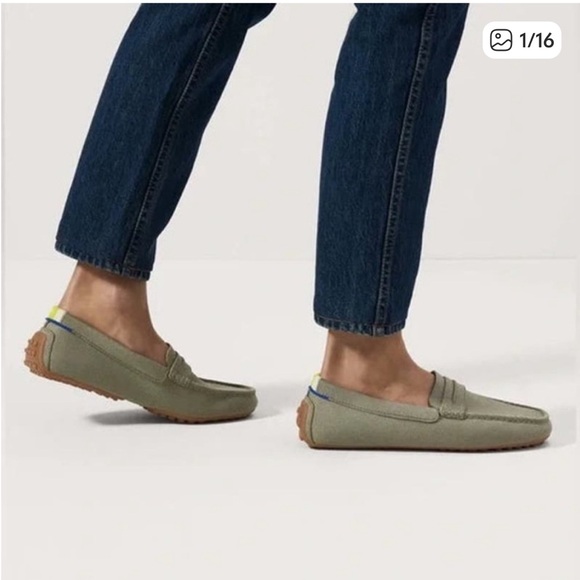 Rothy's Shoes - Rothy's Women’s The Driver Slip-On Loafers in Green